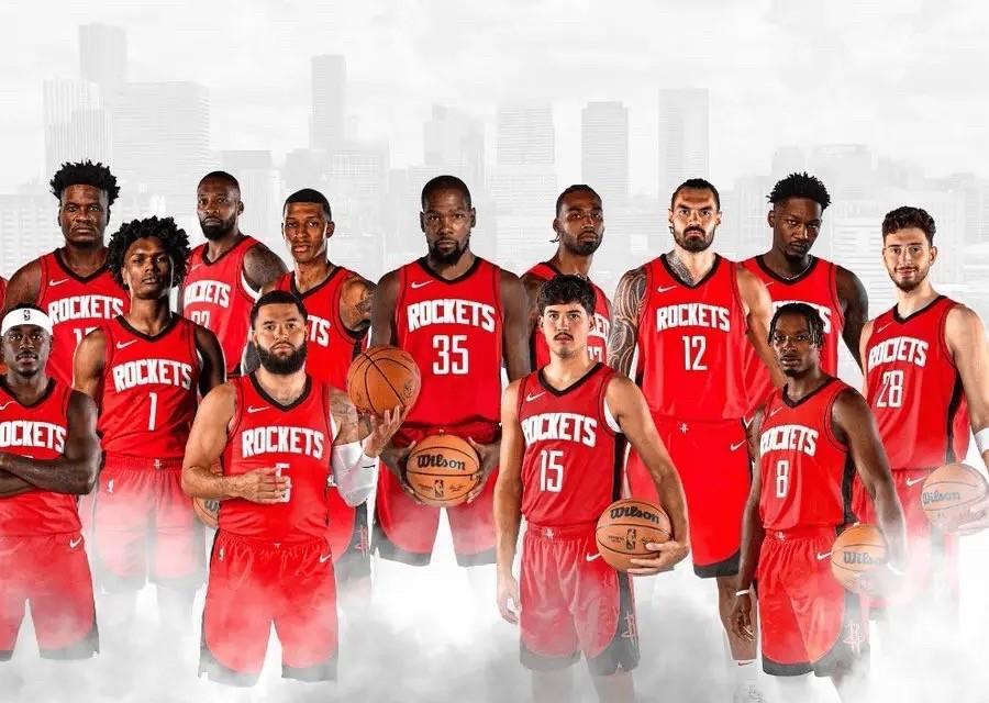 为什么说电风扇回来后，火箭会更恐怖？因为可以打5锋线阵容。电风扇，史密斯，杜