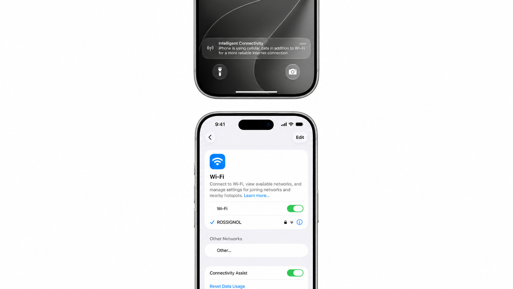 【iOS27的Wi-Fi设置包含更名后的“ConnectivityAs