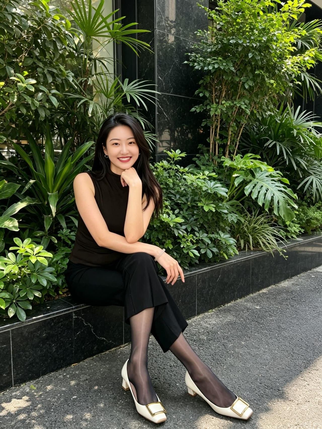 日常通勤穿搭早秋松弛感自在感ootd辣妹穿搭拍照抖音时尚碎碎念