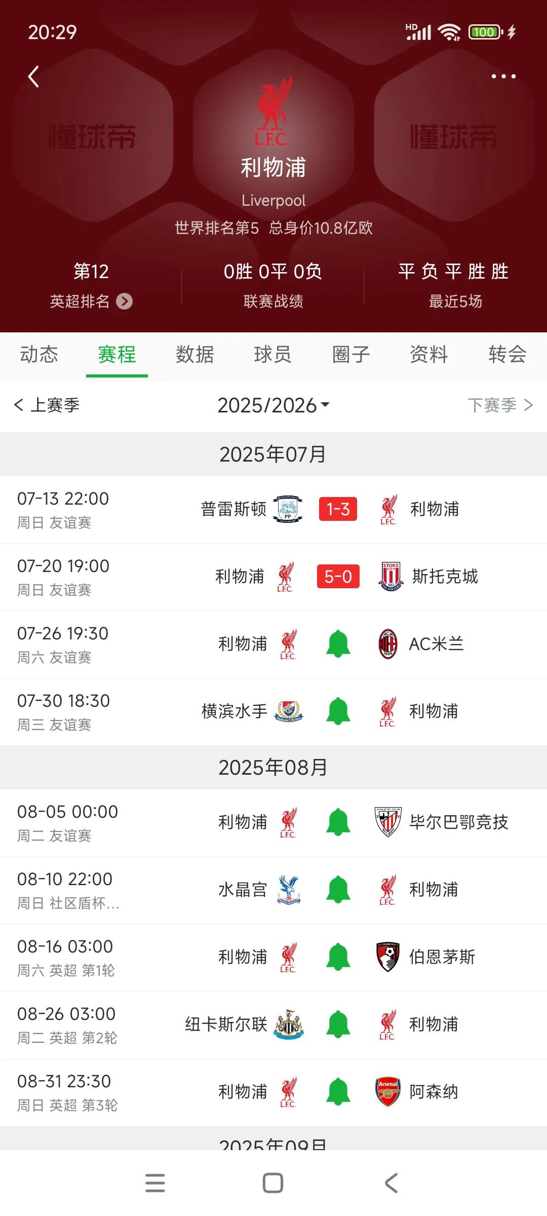 本周利物浦的热身赛要来啦，记得去年夏天利物浦全胜，然后英超开局一路顺畅。今年