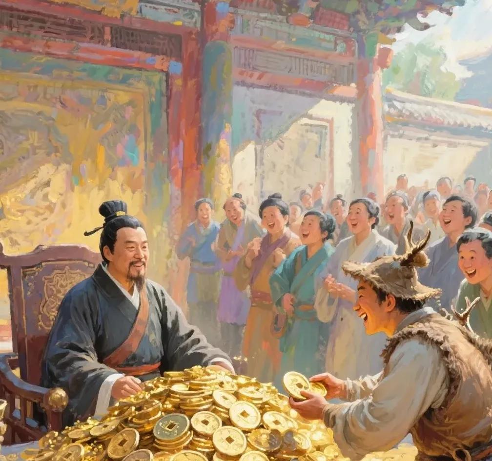 唐朝末年，蜀地盗贼横行。西川节度使崔安潜上任后，并未讨贼，反而笑眯眯的对属官们说
