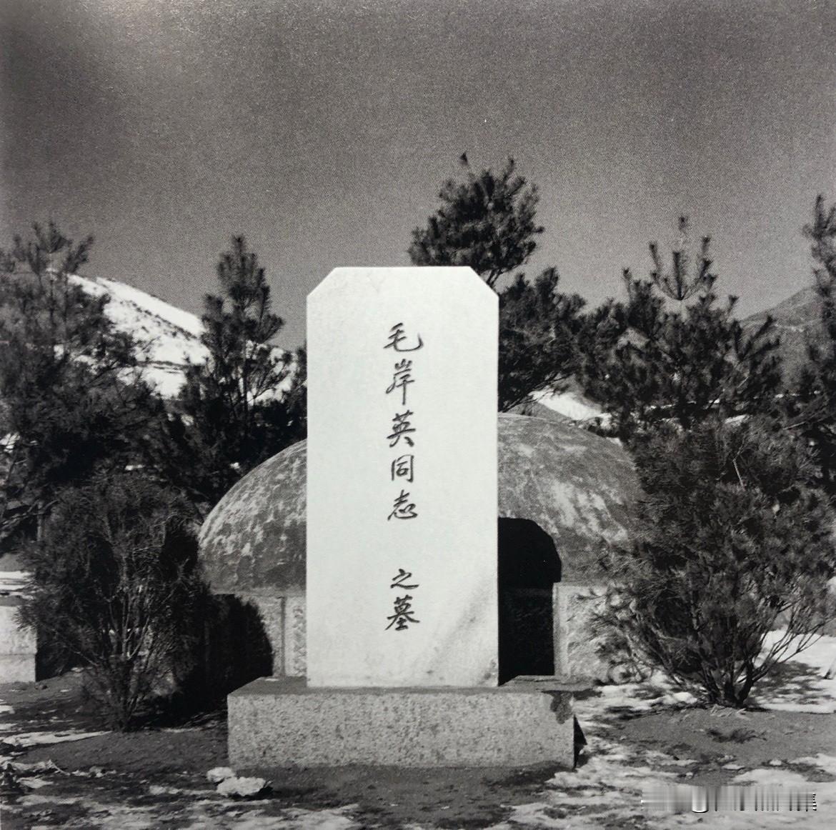 1955年清明节过后，毛岸英烈士遗骨从大榆洞迁葬至桧仓中国人民志愿军烈士陵园并立
