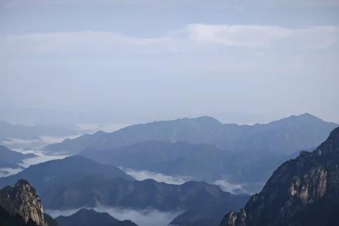 2025周末游之自驾浙西天路+皖浙天路秋高气爽，沿盘山公路开到太子尖、饭甑尖，