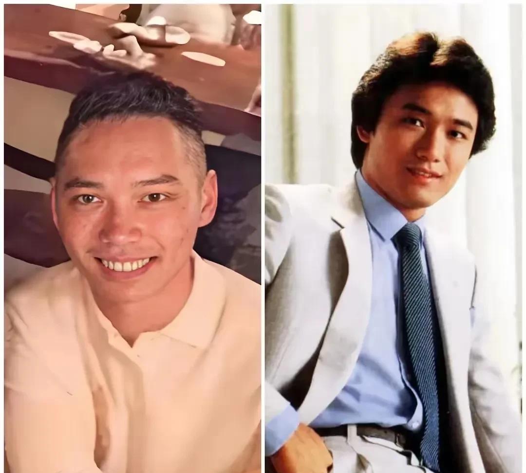 救命呀！这竟然是苗侨伟的儿子。三哥年轻时的英俊潇洒，风流倜傥，玉树临风，在香港