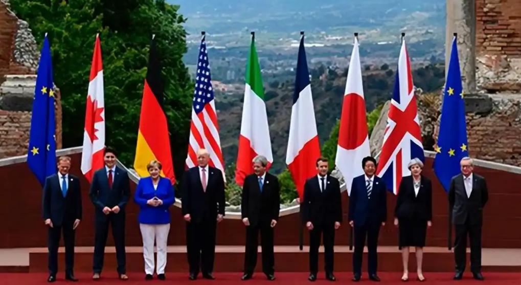 美国、德国、英国、法国、日本、意大利、加拿大发表联合声明，中国强烈反对。七个