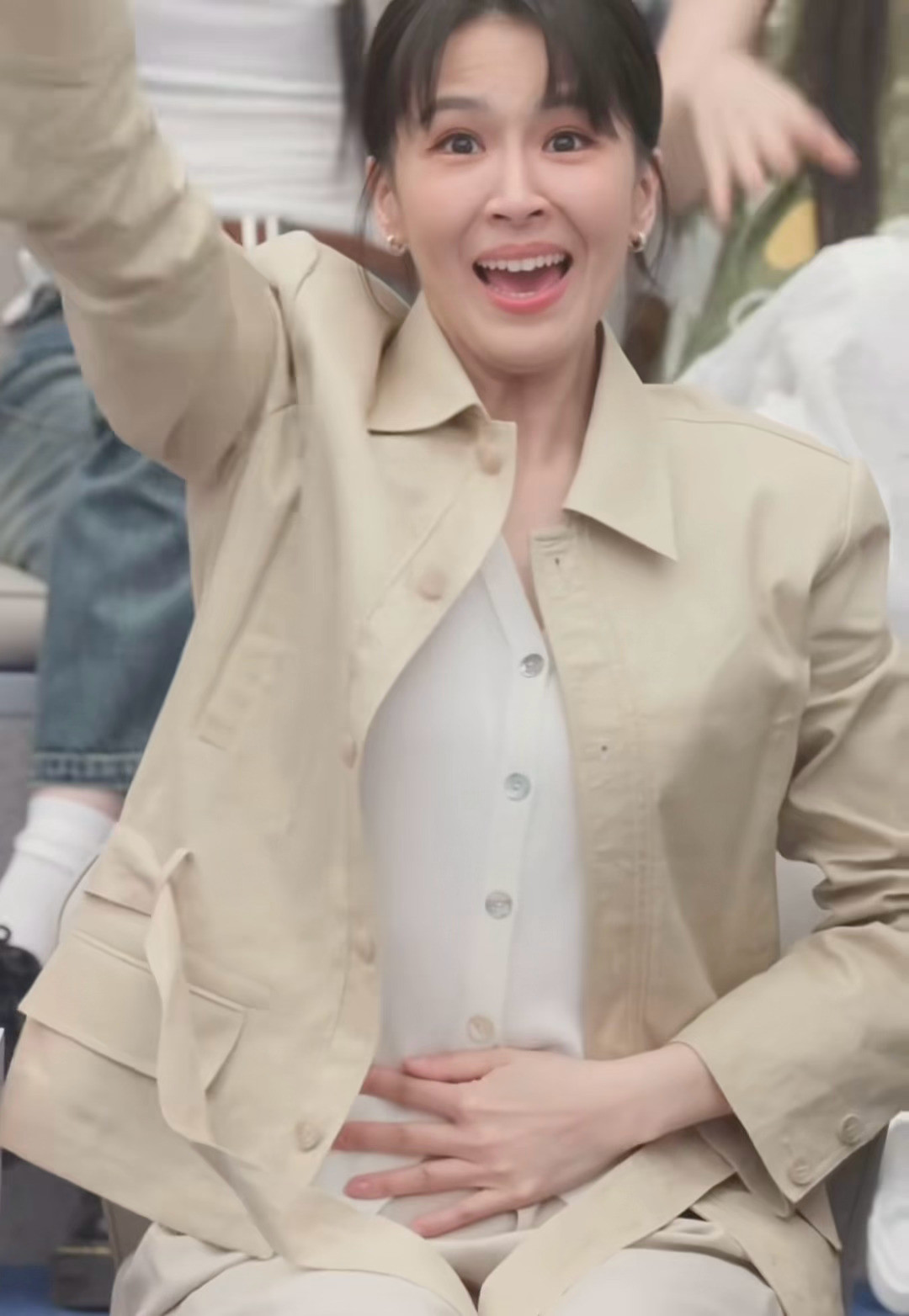 笑死我了曾沛慈紧急肚脐管理浪姐直播