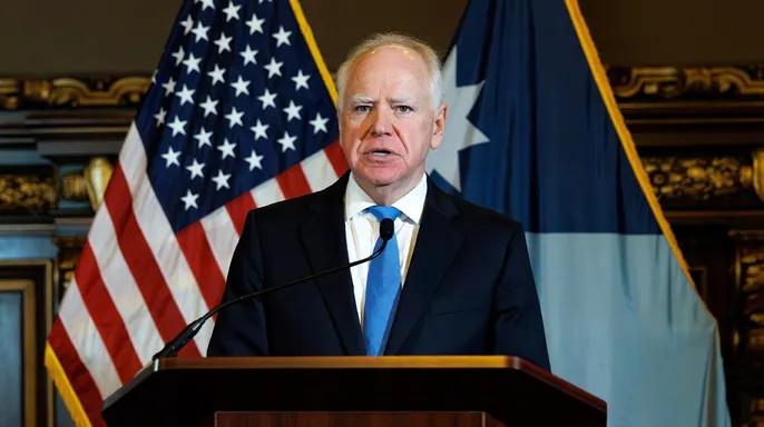 新闻热点：极左州长的下场是这样的！明尼苏达州州长蒂姆·沃尔兹宣布：“我永远不