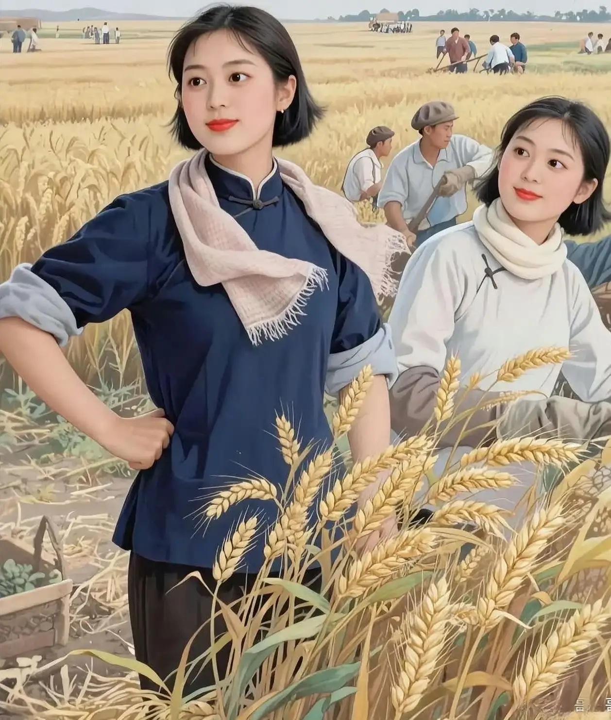 以前中国画家的画风是这样的。这种风格的作品现在欣赏依然很美。时代在变但美没有变，