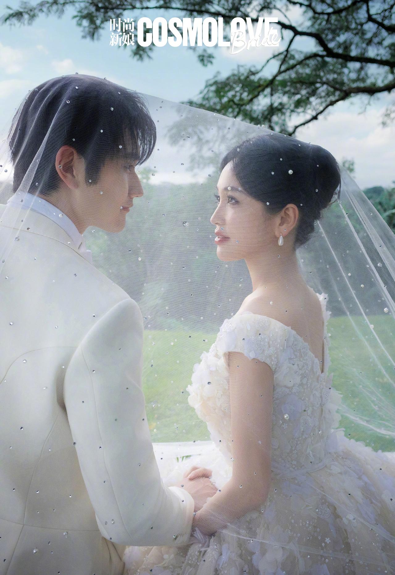 5月20日，金莎分享和孙丞潇在巴厘岛拍摄的首组婚纱照，并特别鸣谢时尚新娘。虽然