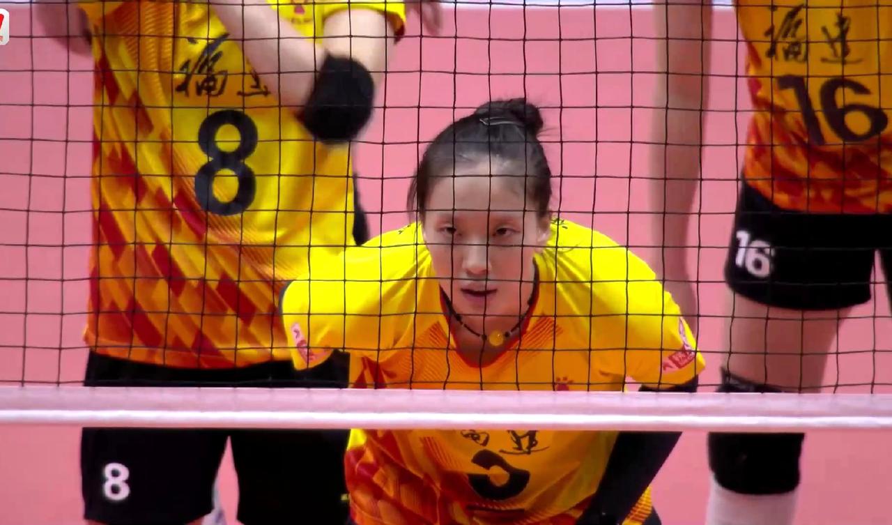 全运会女排1/4决赛，福建女排3:1（29:27/20:25/25:18/