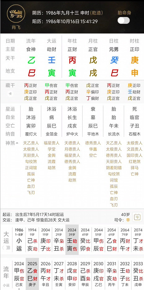 看到有人说为什么肖感觉能在单位随心所欲。因为肖是戊戌月癸巳，他上级应该和他关系不