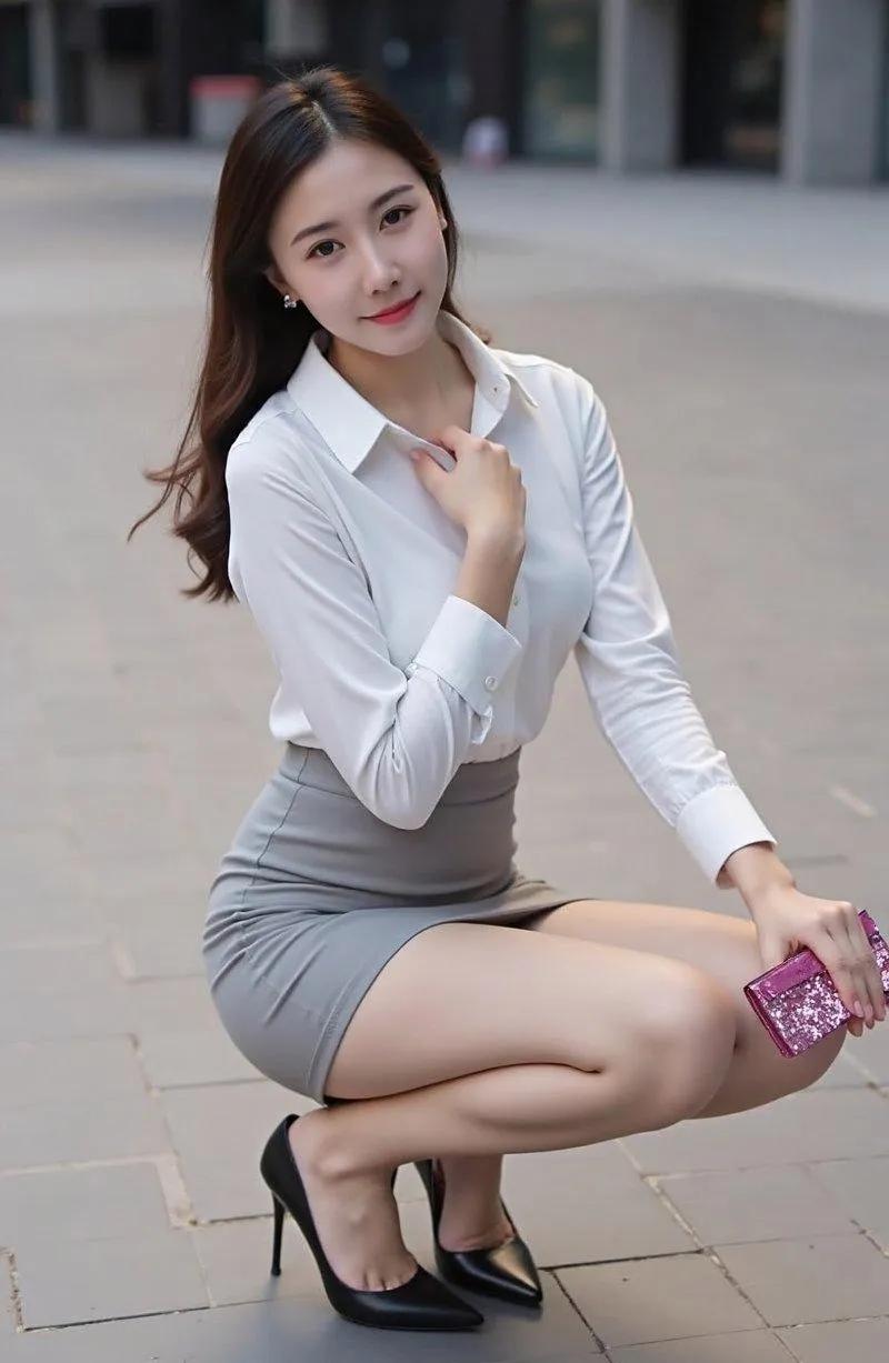 “玉人如花立，春风拂面来”，这意境简直绝了！想象一下，美人如玉，花裙如云，一襦裙