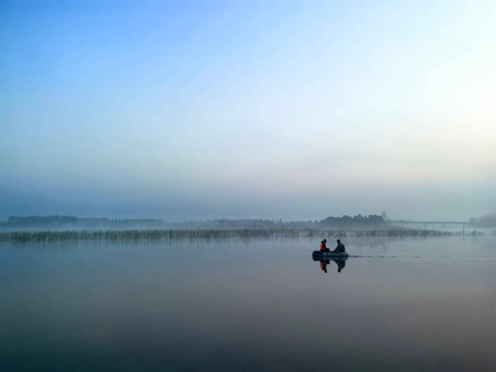 野钓，很多时候是欣赏风景[吃瓜]​​​