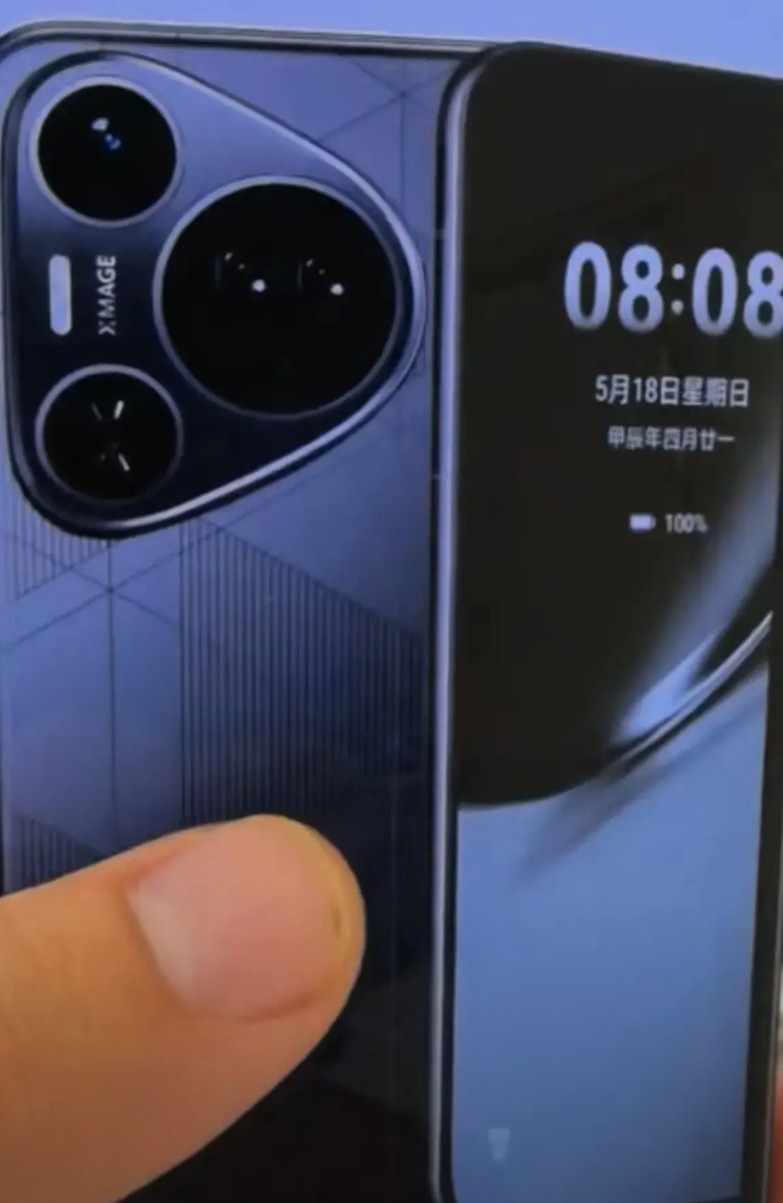 华为Pura80pro+对比上一代整体更加圆润了不少，至于大家在问为什么pura