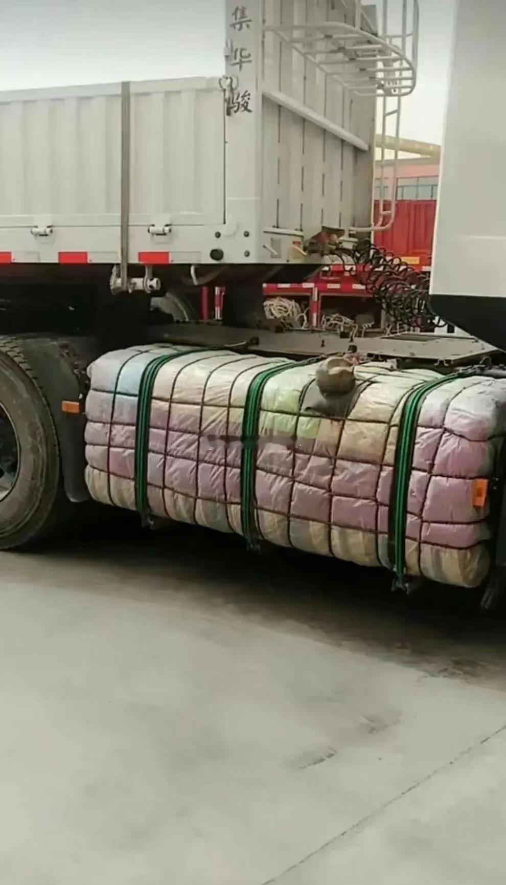 卡车的油箱这待遇？？？管用吗？？