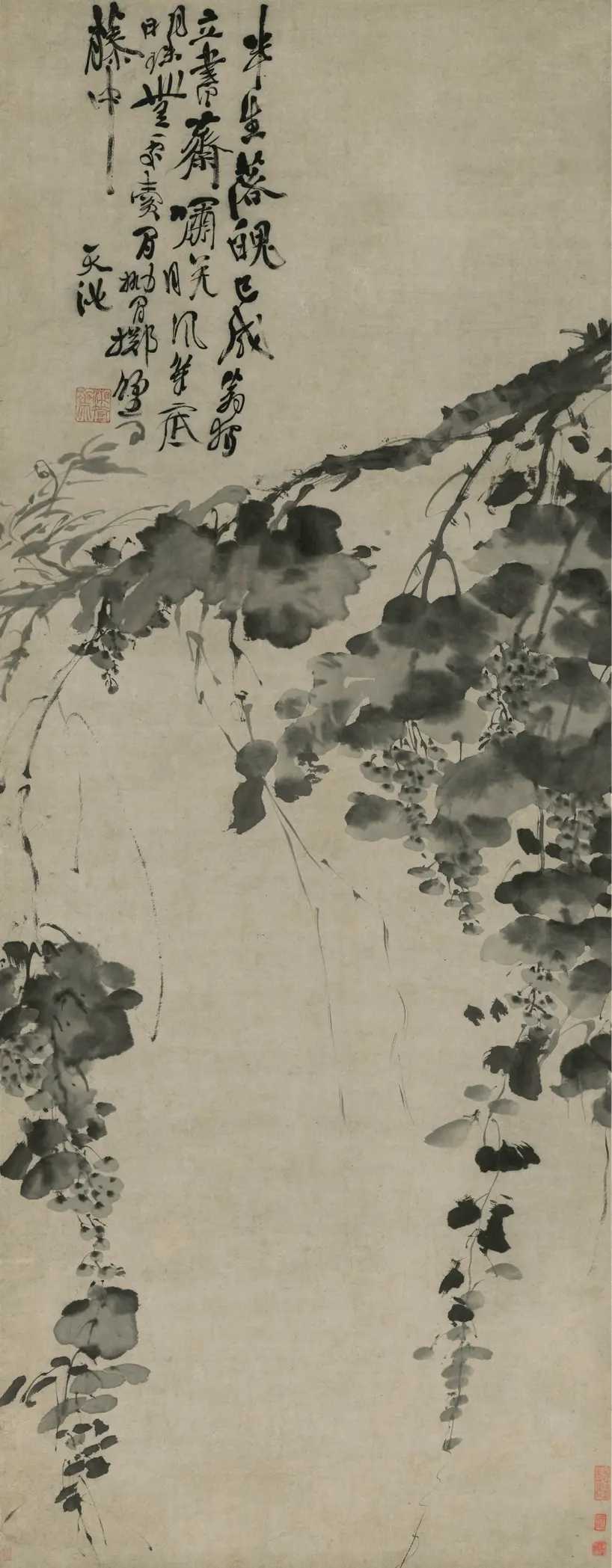 徐渭是中国历史上少有的复合型传奇人物。他不仅是划时代的书法大师，又是“有明一人”