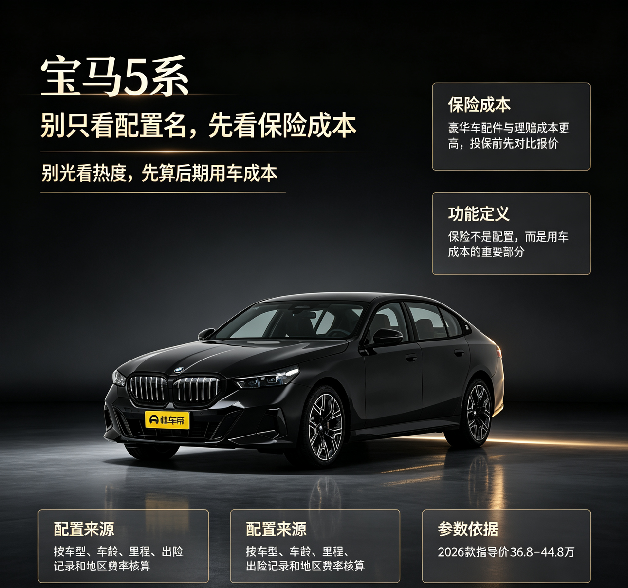 买宝马5系先算这笔隐藏成本