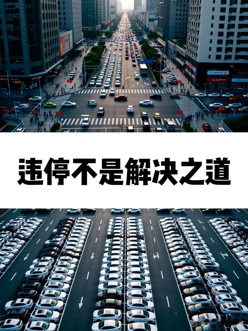 车位紧张不是理由，违规停车更不是办法🚗太原河道快速路沿线住着很多居民