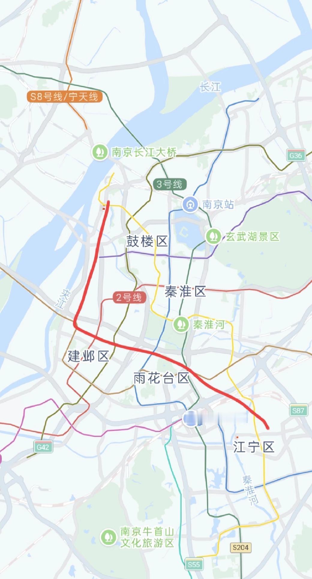 南京和苏州地铁，哪个规划更合理？[呲牙笑][呲牙笑]最近在南京坐地铁，我发现了一个