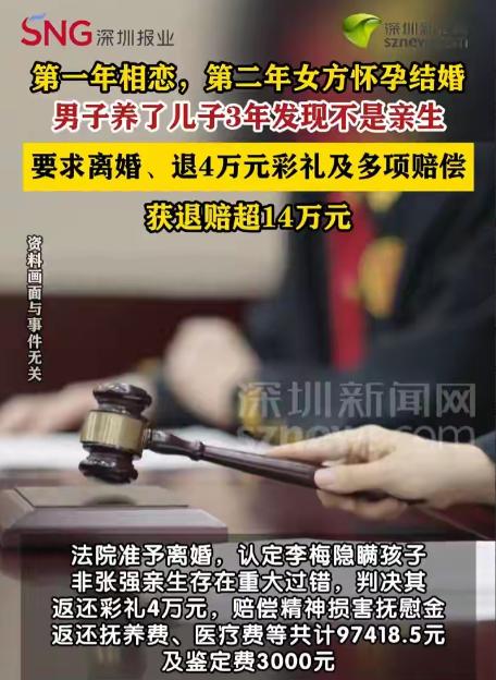 "找接盘侠露馅了！"湖南常德，一男子经人介绍，和一女子谈恋爱，第2年，女子说她怀