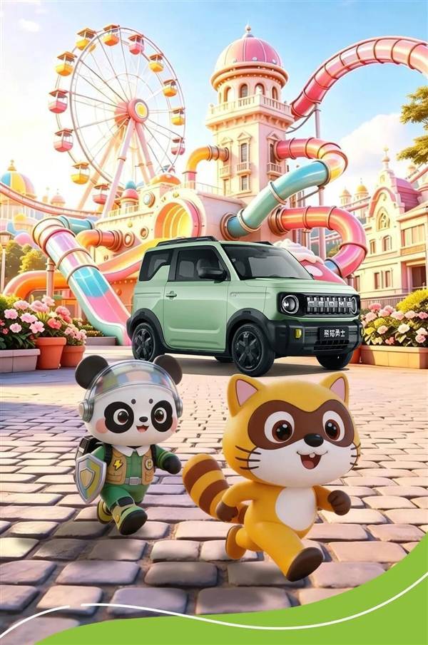 吉利熊猫勇士6月1日上市！A00级纯电小车，个性外观续航210公里吉利银河近日宣