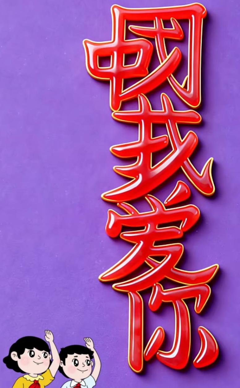 哇，这字写得真有创意！这是几个大字写的太漂亮了，很有意义，读出来。