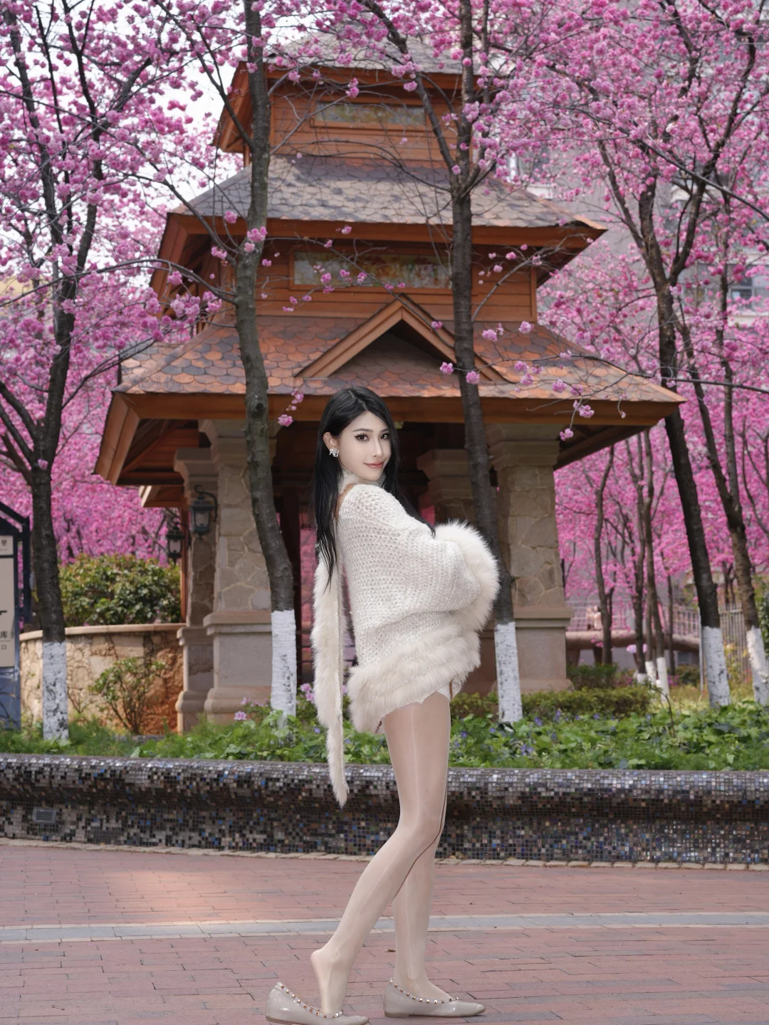 赴一场粉红色樱花之约🌷温柔到骨子里