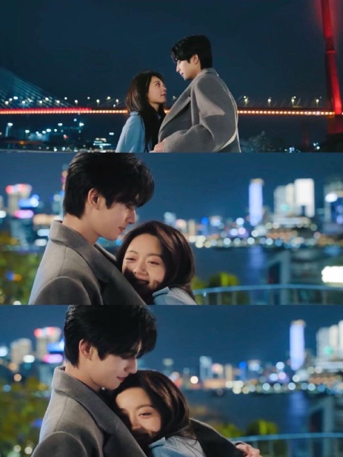 谁被宋威龙的临场浪漫戳中了！《骄阳似我》路透大衣抱是他现场创作，怕女主冷的自然裹