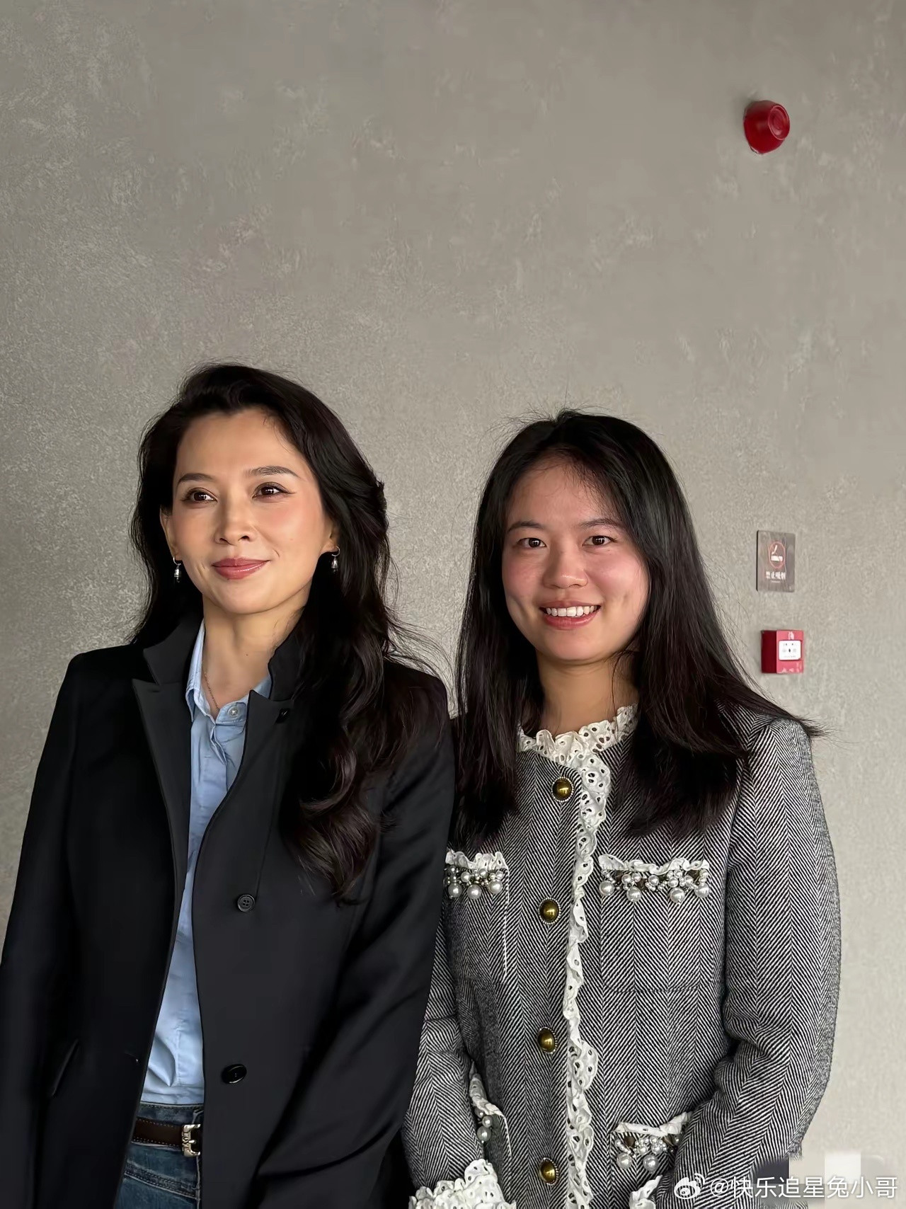 森林北那个劲儿和章子怡好像，她说她是90后不可思议，怎么看都像45+！