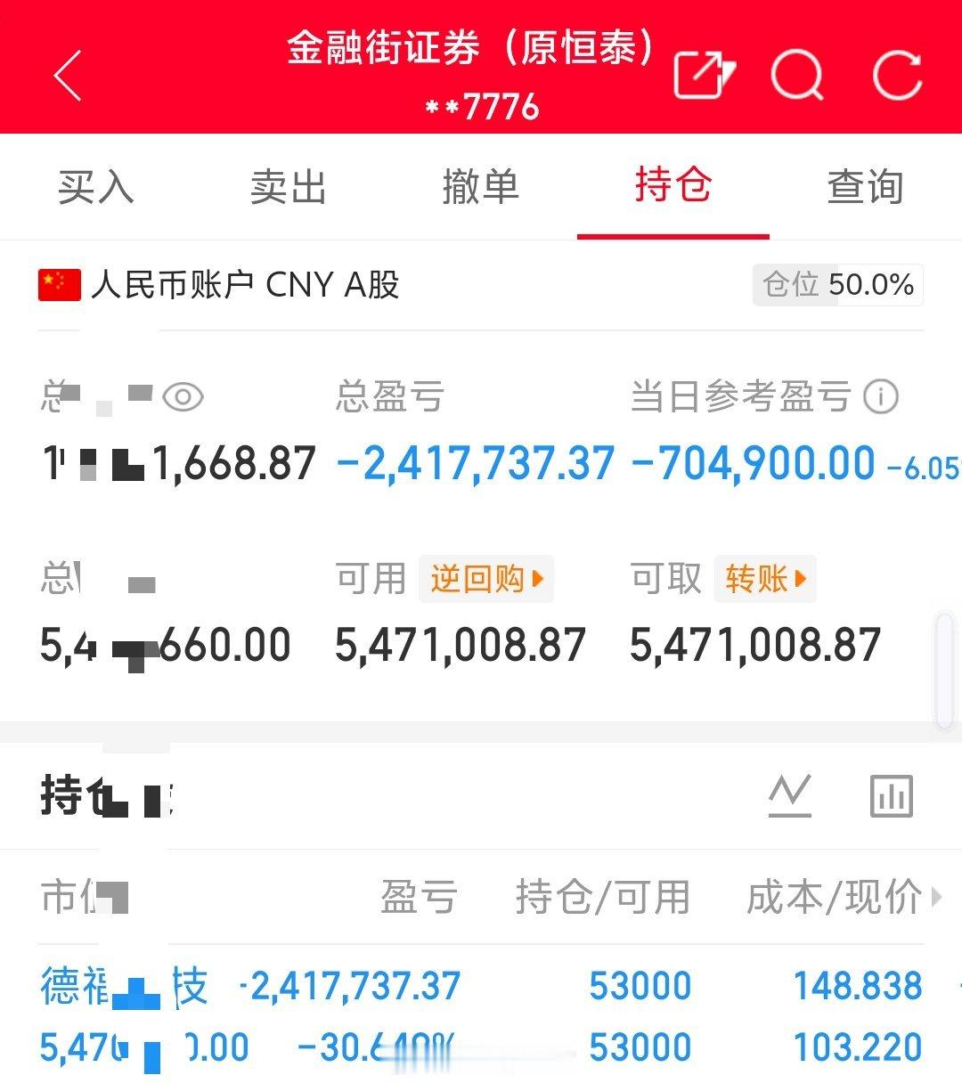 朱朱姐100万本金实盘操作，记录翻倍之旅！目前持仓；德福科技301511今日卖出