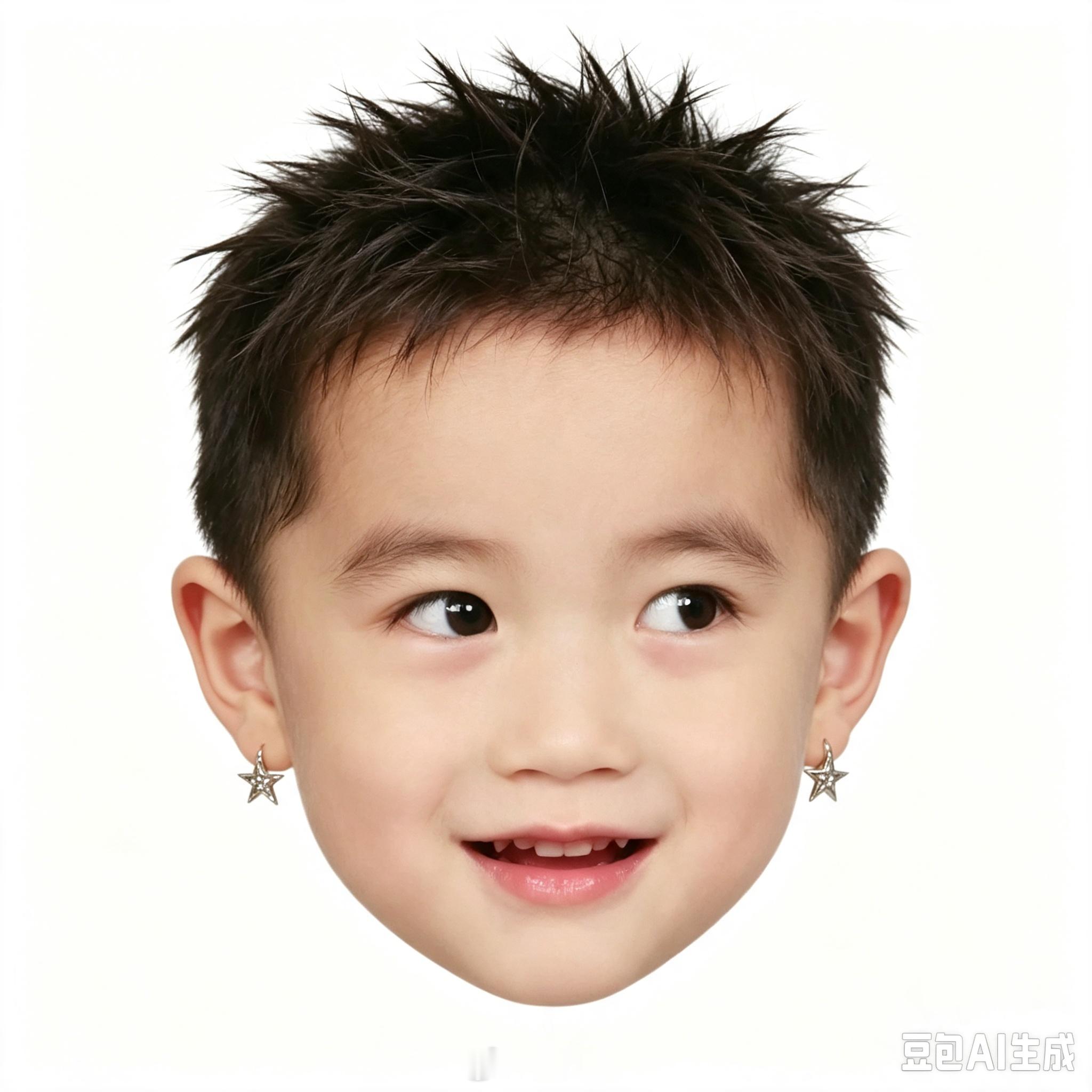 小时候好可爱啊