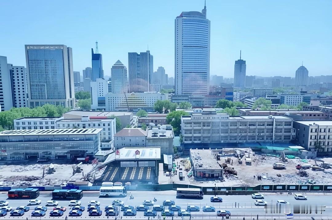 济南火车站拆迁进展