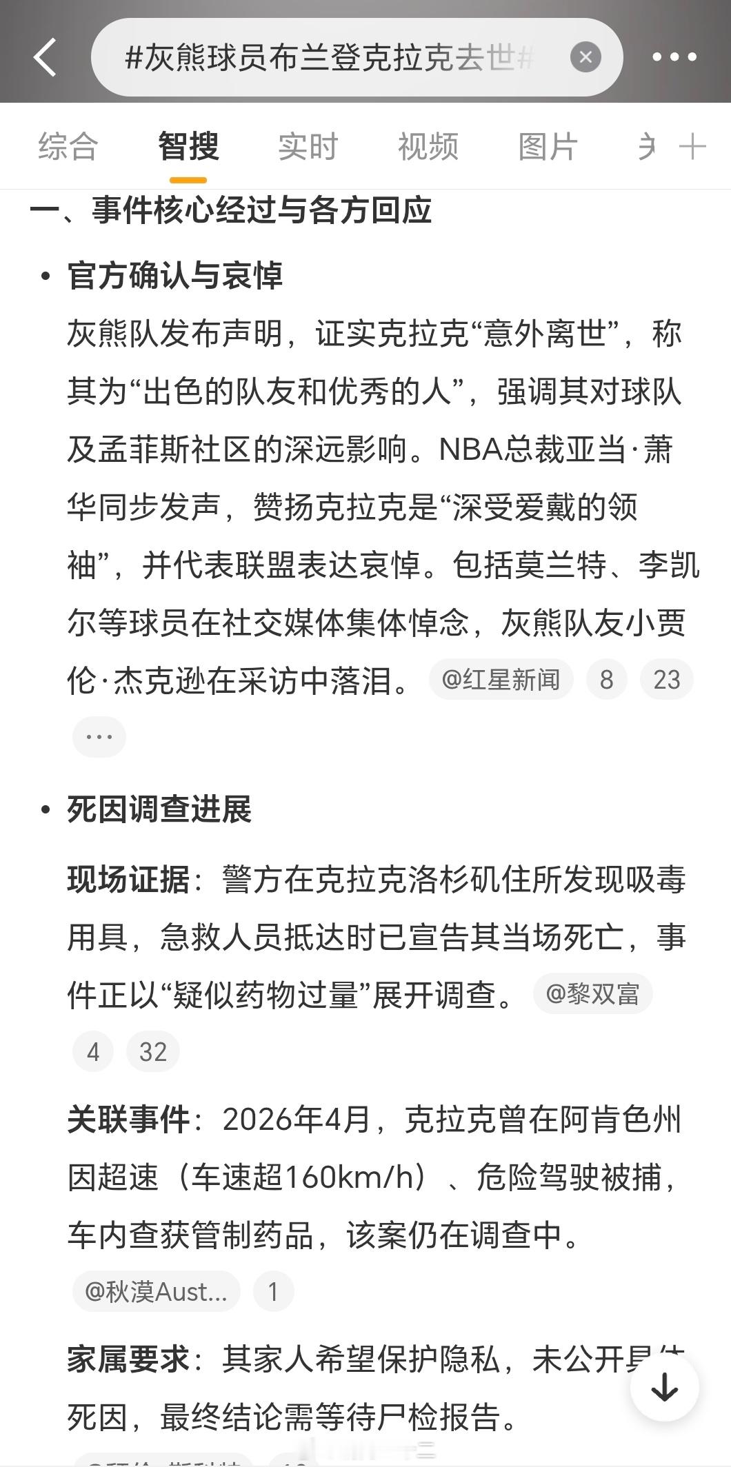 NBA灰熊队球员布兰登克拉克意外去世，大概率XX猝死。灰熊队攒了一堆“黄毛”，很