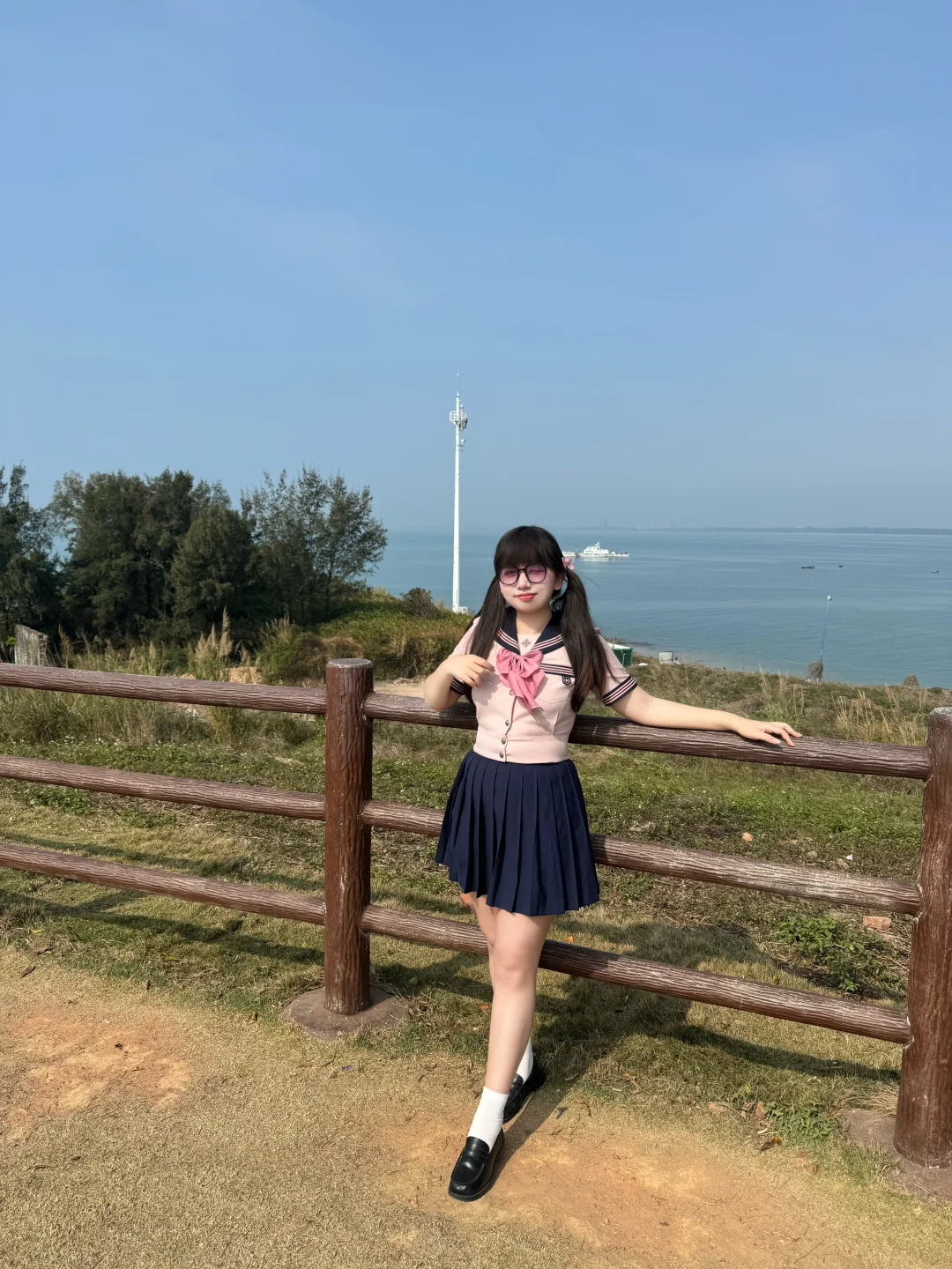jk日常丨今天是墨镜甜妹！！