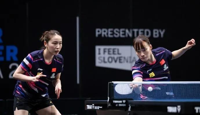 日本女双新组合表现出色！由张本美和/大藤沙月的新女双组合，在卢布尔雅那比赛中过关
