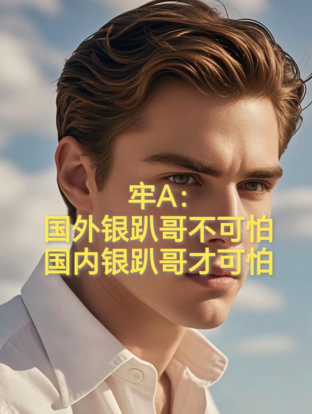 牢A称国外的“银趴哥”不可怕，可怕的是进入中国的“银趴哥”训狗高手。我觉得大家都