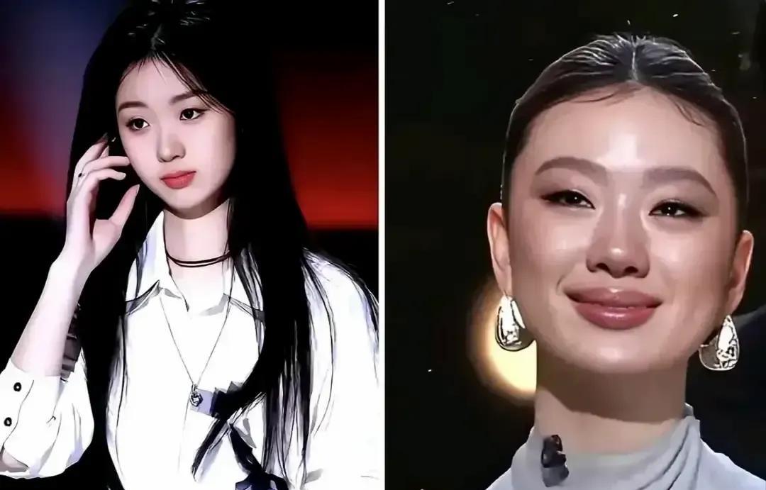 看见那几张对比照了吧。华晨宇，周深，单依纯……出道时和现在的样子。好家伙，判