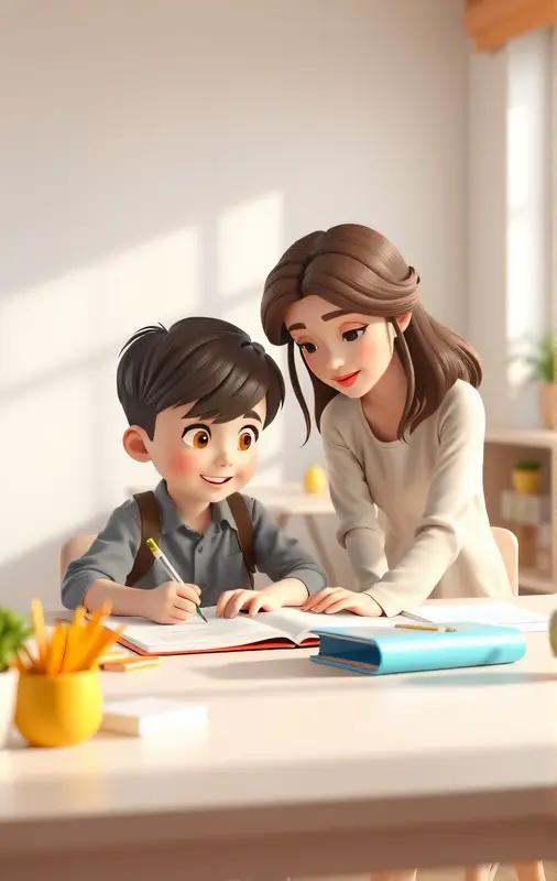 陪孩子写作业的家长有多难许多家庭都犯了难，辅导孩子作业，结果教的都是错的。本以