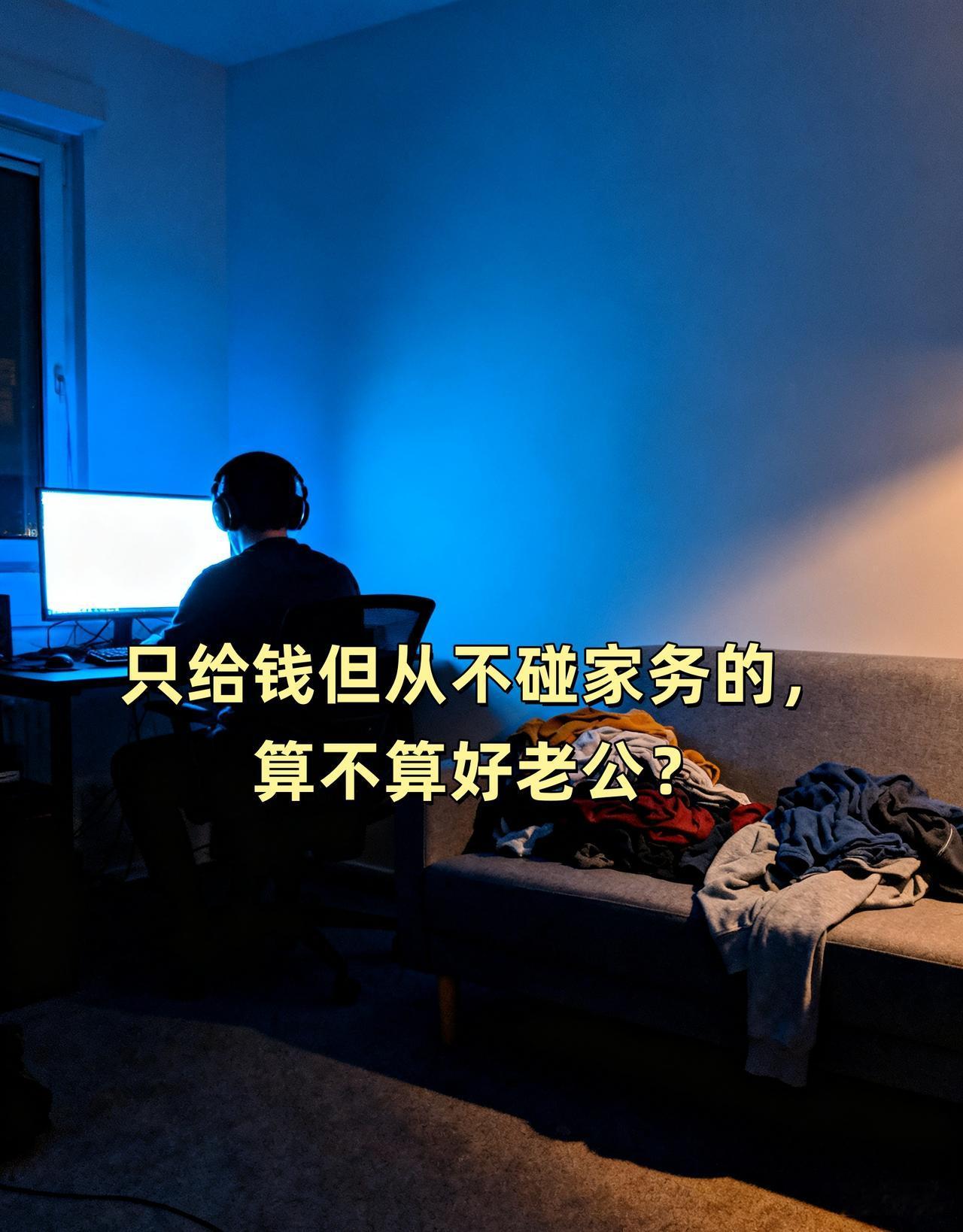 工资卡在我这，但人长在电脑前。结婚三年，他每月1万2千元全转我，然后屁股就跟