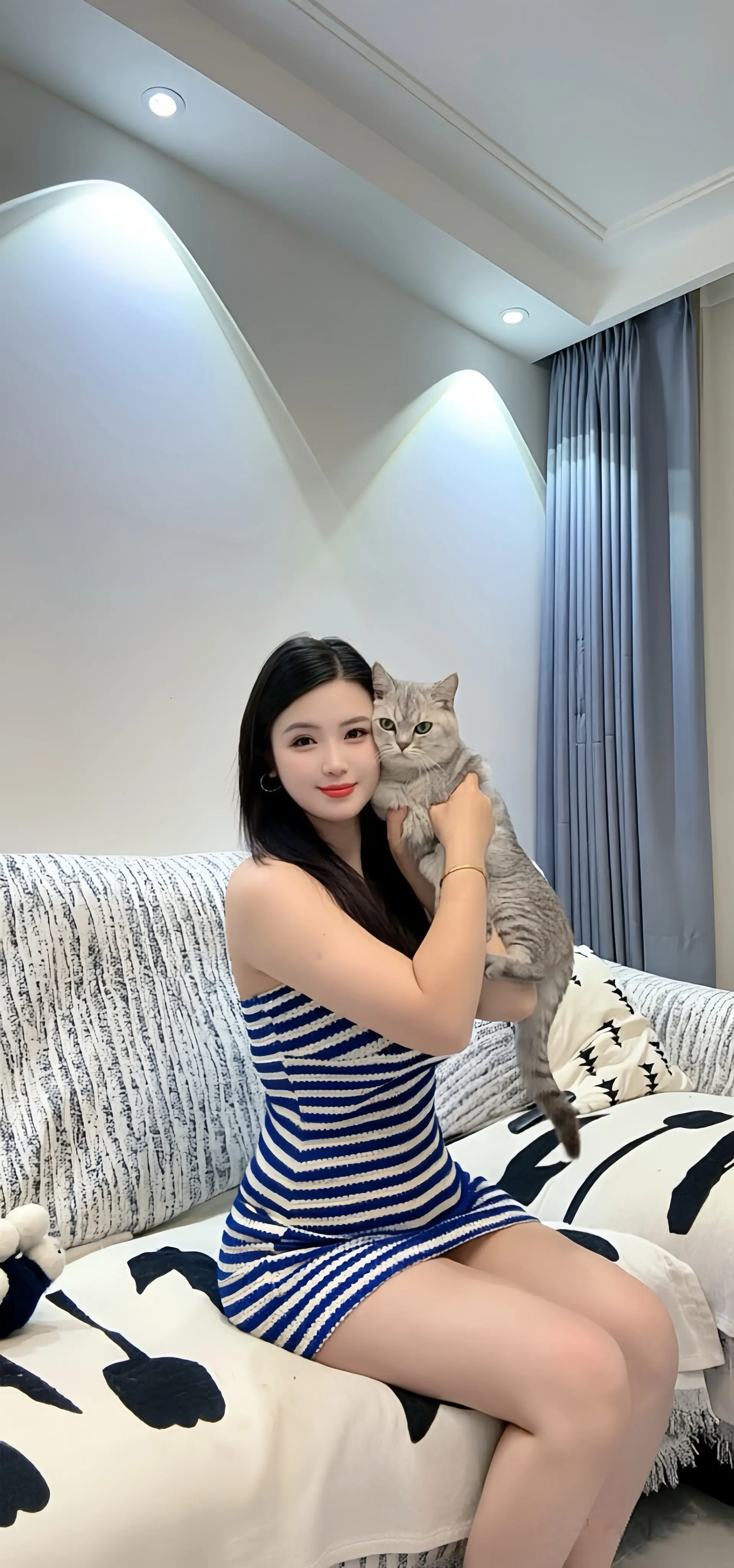 御姐与猫
