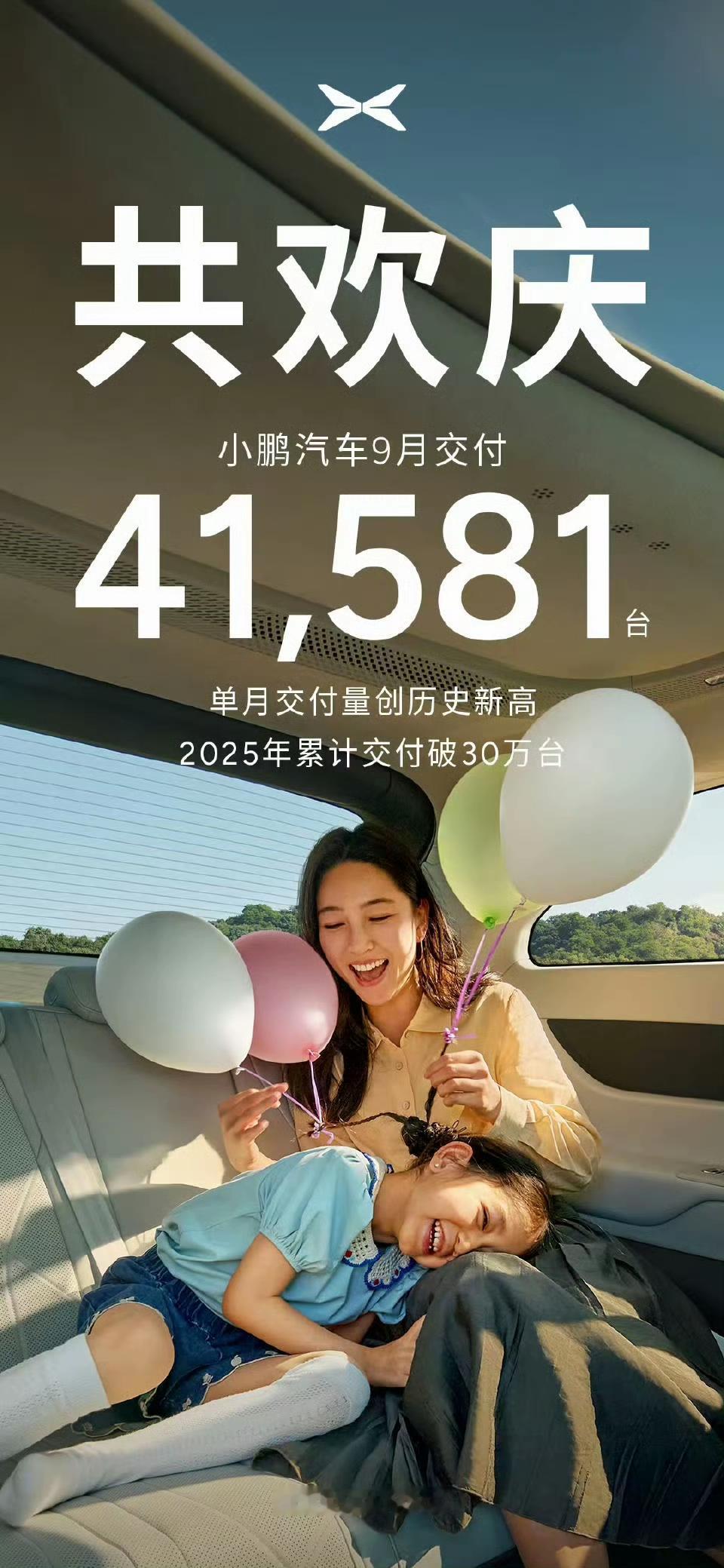 小鹏，小米，2025年9月销量都超过了4万辆。销量没啥可叨叨的。小鹏现在从MO