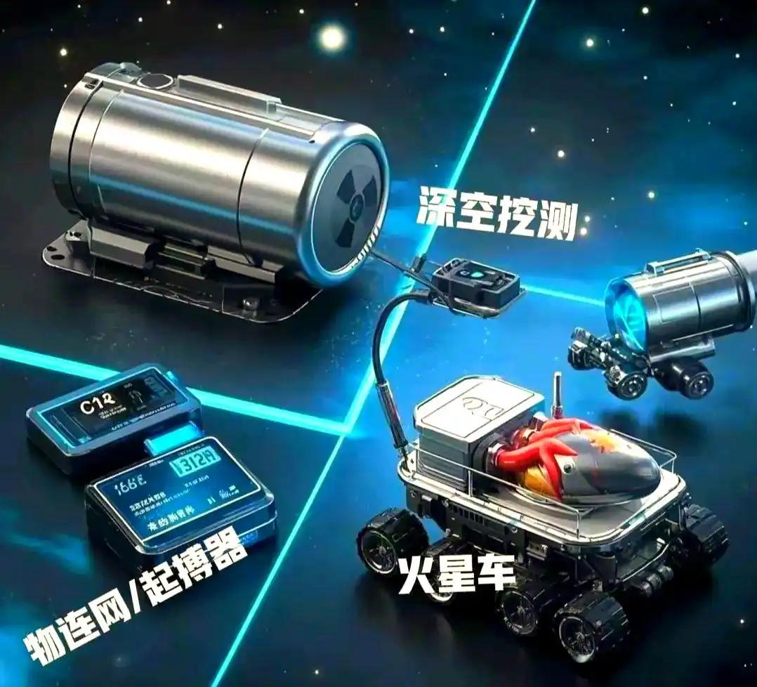 中国C-14核电池正式问世，碳-14半衰期5730年，理论续航几千年不断电，美国