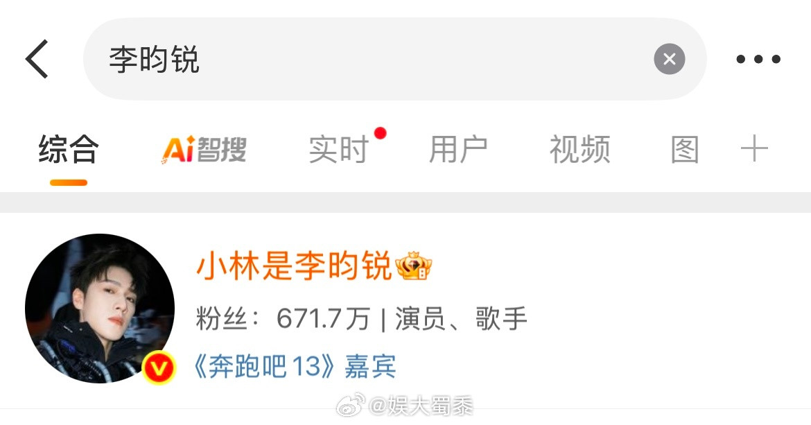 李昀锐新头像李昀锐不做大胖小子，要做酷盖儿了！哈哈哈头像从可爱小小林变成了帅气