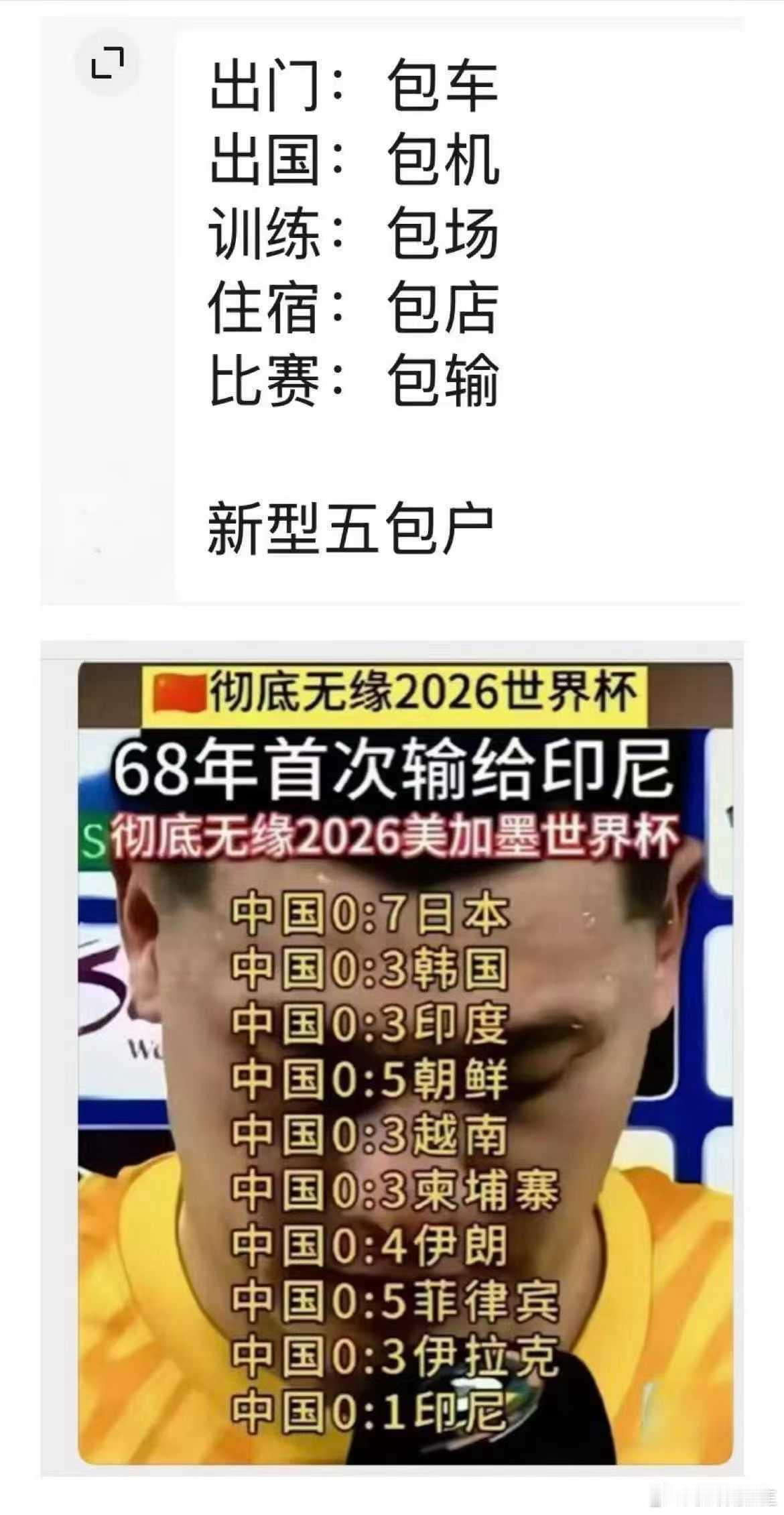 国足，连世界杯前的陪练机会都捞不到了吗？