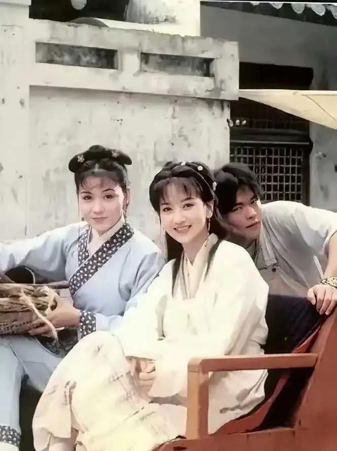 赵雅芝的风采，丝毫不逊于当今的当红小花。细观往昔美人，她们的眼睛尤为动人，仿佛眉