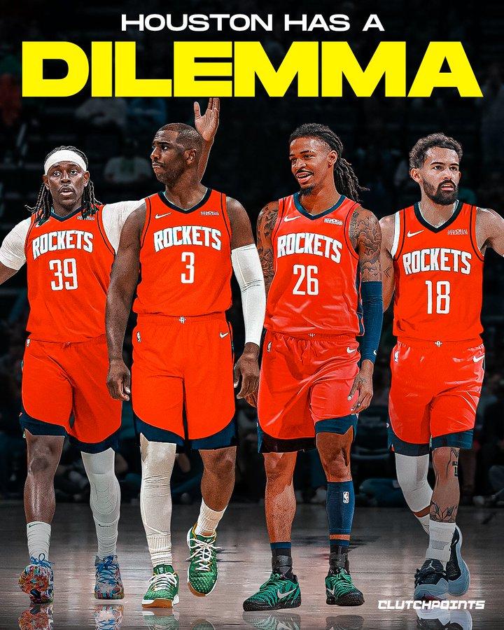 火箭队最需要交易来一个控卫，每次火箭都靠防守来取胜，阿门和谢泼德可以，但他们都是