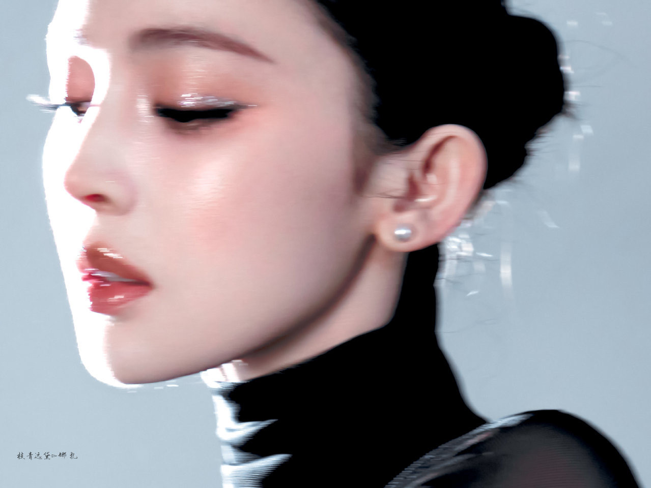 投稿娜扎我不知道为什么人可以美成这样​​​