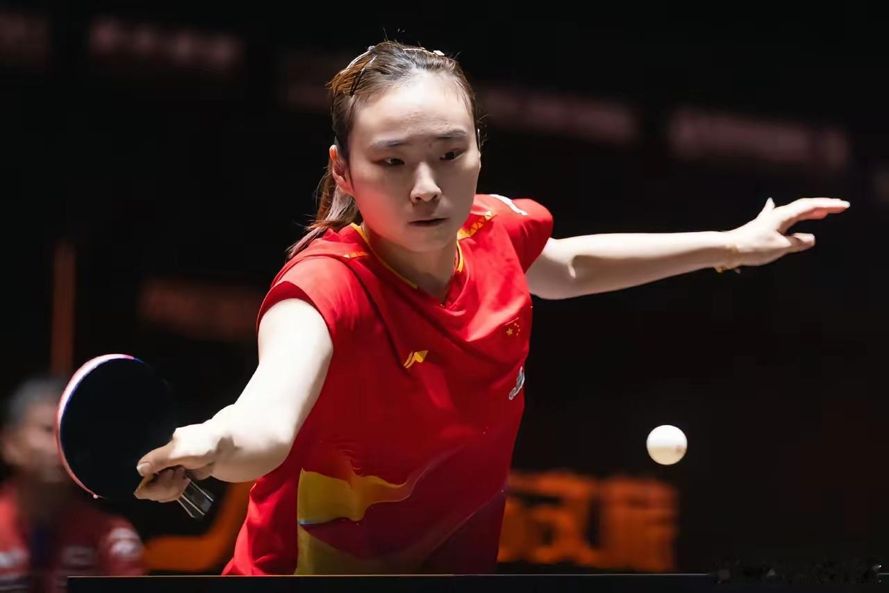 王晓彤再传捷报，3:1战胜汉娜高达，打进16强，真让人高兴！四局比分：5:11