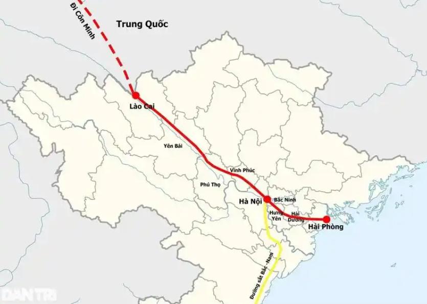 越南新年再次要求全力推进老街到河内到海防，河内到谅山，海防到芒街三条中越跨越铁路