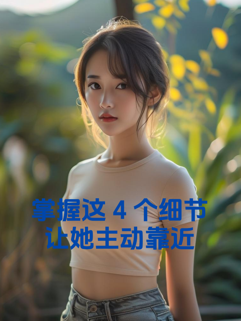 掌握这4个细节，让她主动靠近